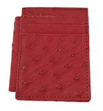 Ostrich Mini Magnetic Wallet